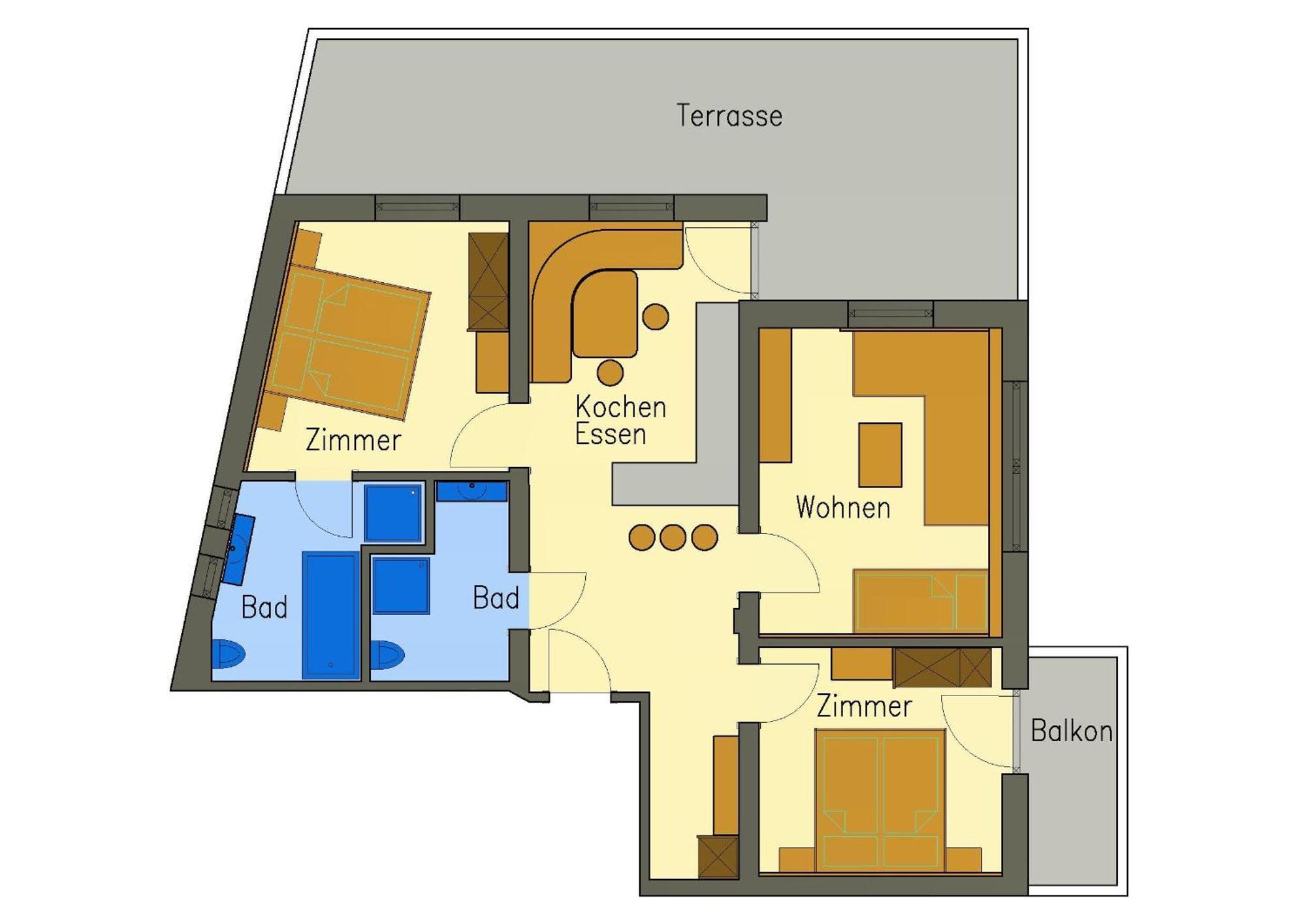 Apart Pension Moos Serfaus Quarto foto